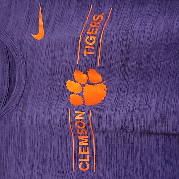 NWT: NIKE Men's Clemson Tigers Dri-Fit Shirt - Picture 2 of 9